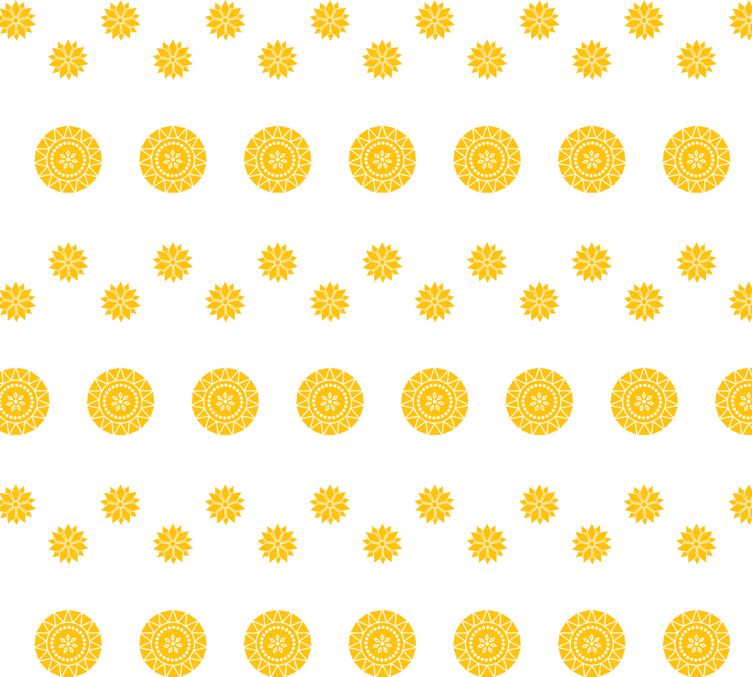 Transparent Yellow Pattern Geometric Shapes Abstract Design