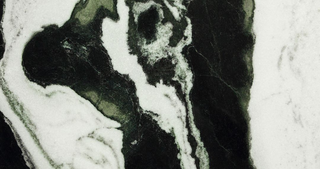 Marble Black and White Abstract Pattern