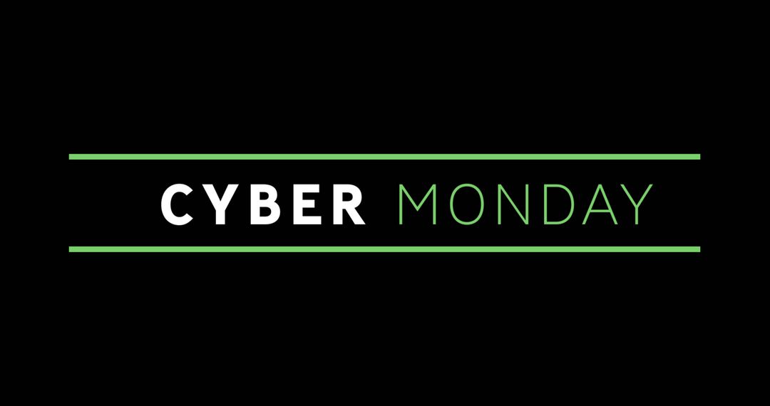Bold Cyber Monday Sale Banner