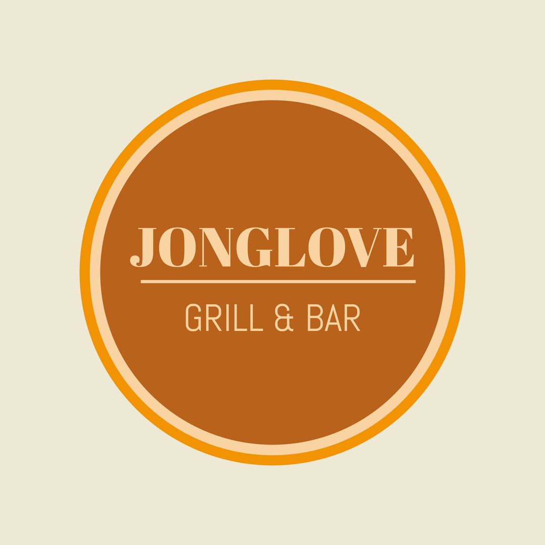 Warm, Inviting Grill and Bar Logo Design - Download Free Stock Templates Pikwizard.com