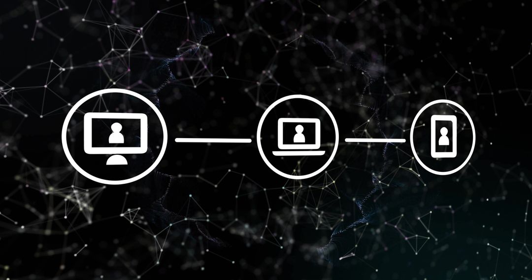 Futuristic Network IOT Digital Connectivity Technology Communication