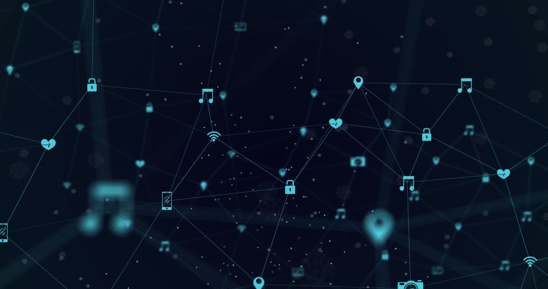 Digital Interface and Global Connections in a Complex Network
