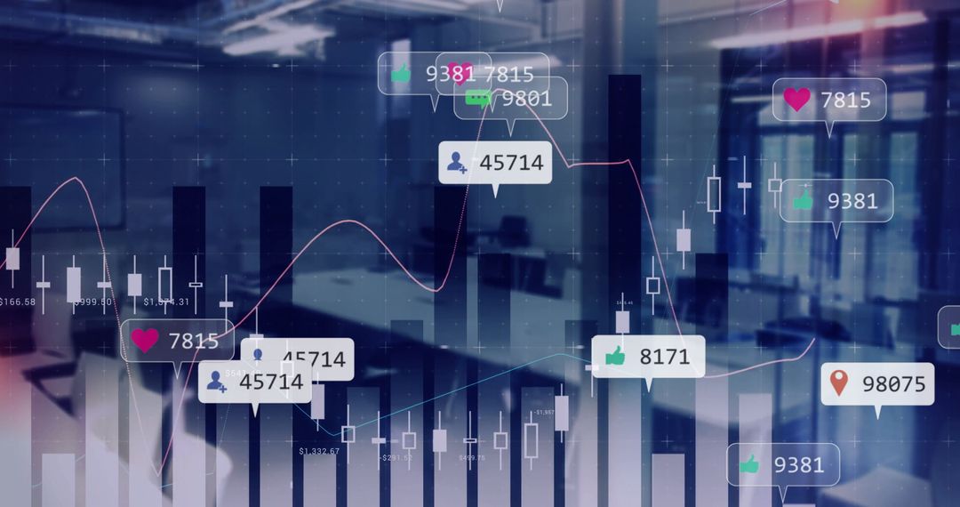 Data Visualization with Social Media Icons in Corporate Environment