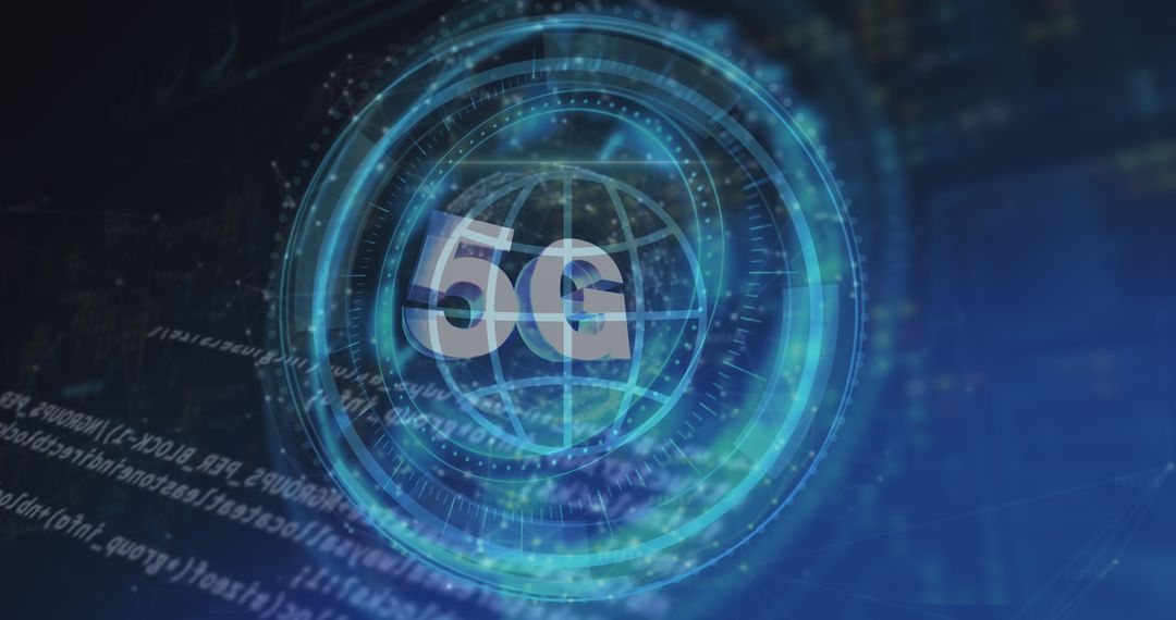 Digital 5g network connectivity with virtual data processing