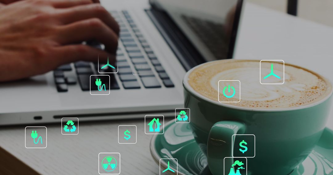 Integrating Sustainability Icons with Remote Work