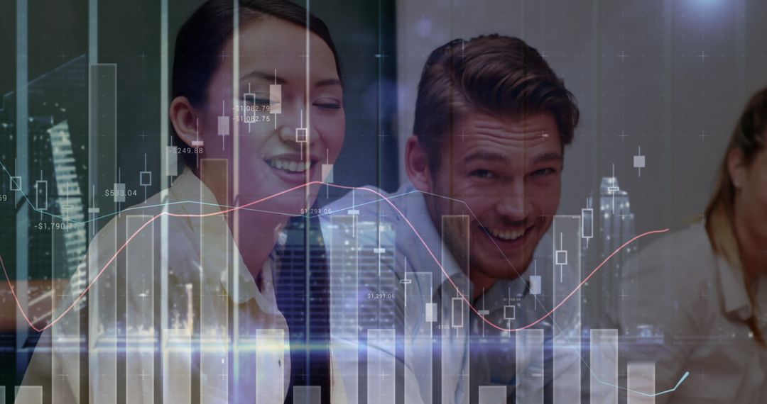 Financial Team Analyzing Global Economic Data Trends