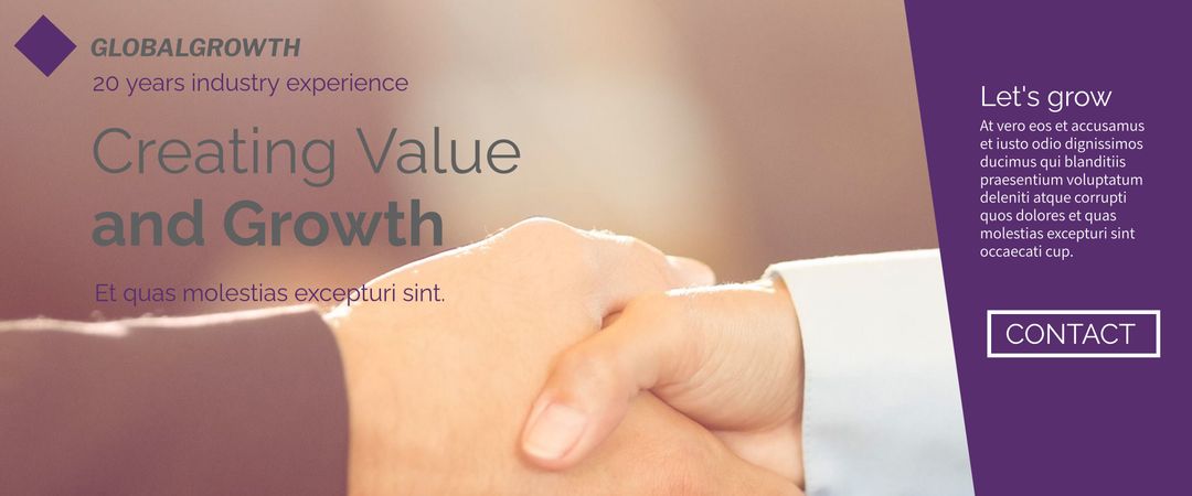 Professional Handshake Symbolizing Trust in Business Collaboration