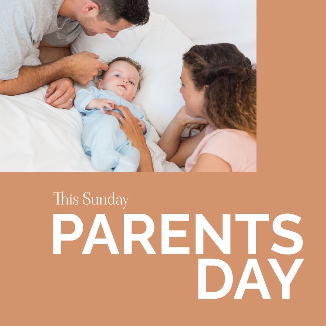 Parents Day Celebration with Family and Baby at Home