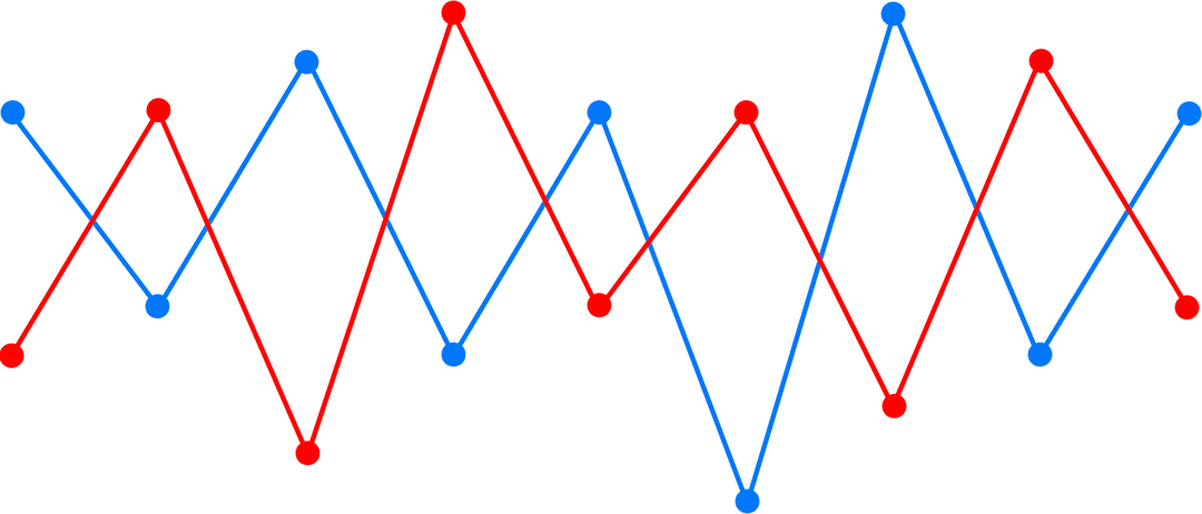 Transparent Vector Graph With Red and Blue Stat Lines - Download Free Stock Images Pikwizard.com