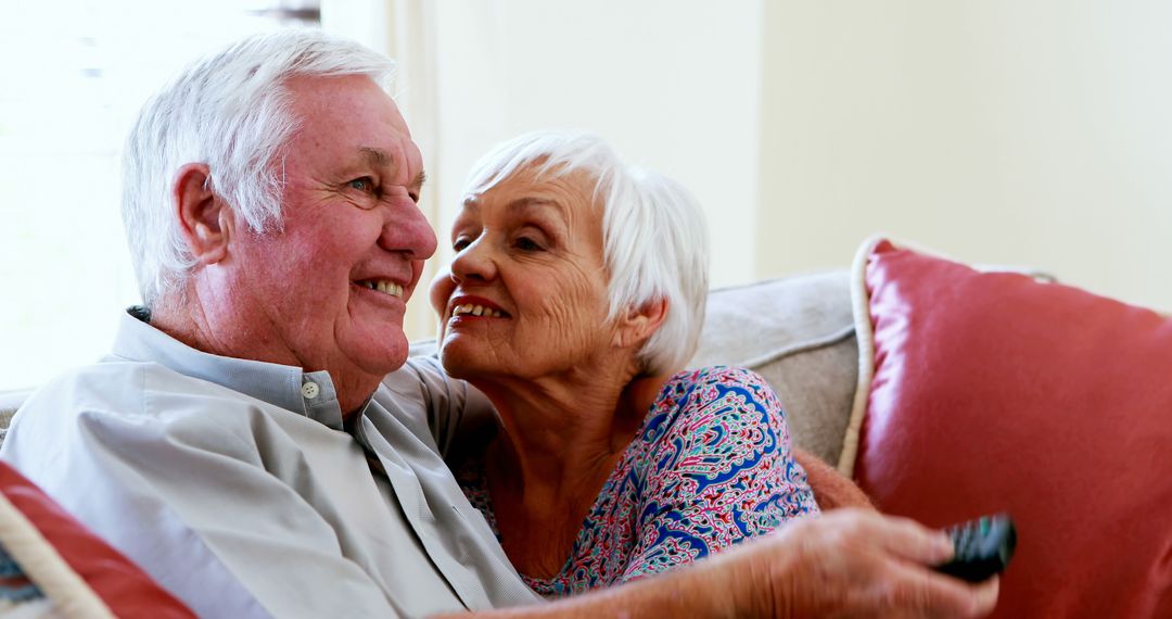 Senior Couple Enjoying Quality Time Together at Home