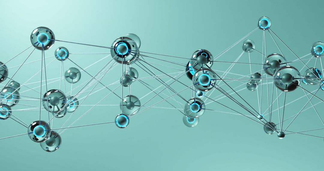 Global Network Connections and Technology Concept