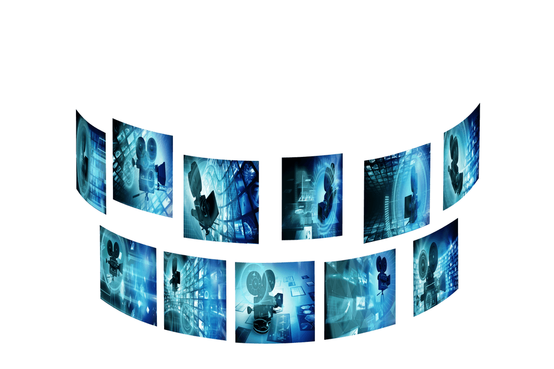 Transparent Digital Interface with Multiple Device Screens - Download Free Stock Images Pikwizard.com