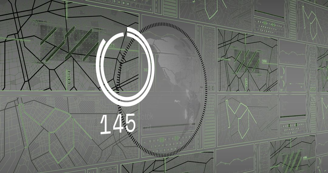 Digital Data Analysis Interface with Global Connections