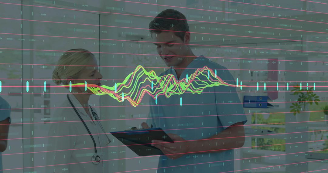 Medical Team Analyzing Patient Data for Accurate Diagnosis