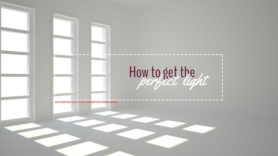 Serene Room with Sunlight Filtering Through Large Windows - Download Free Stock Images Pikwizard.com