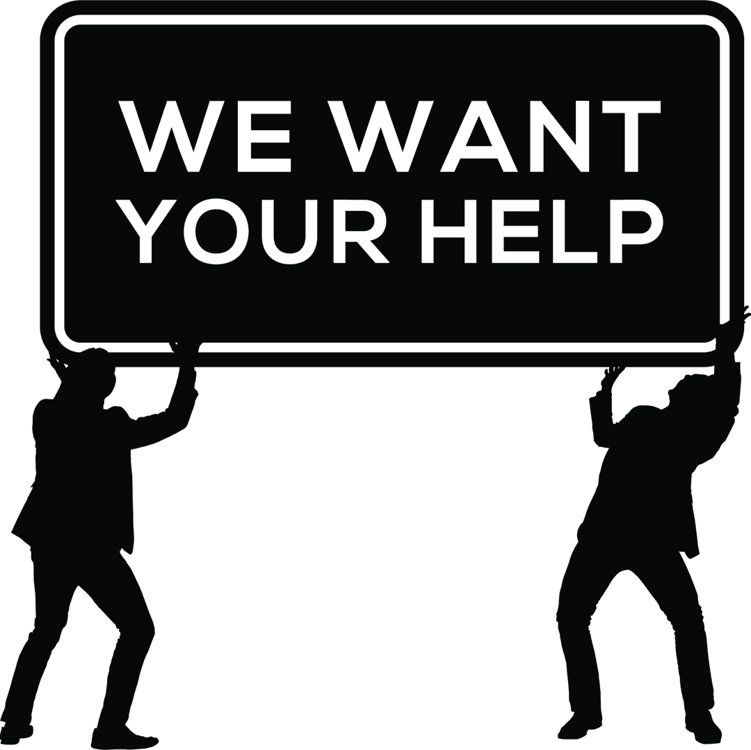 Business Communication Silhouettes Requesting Help