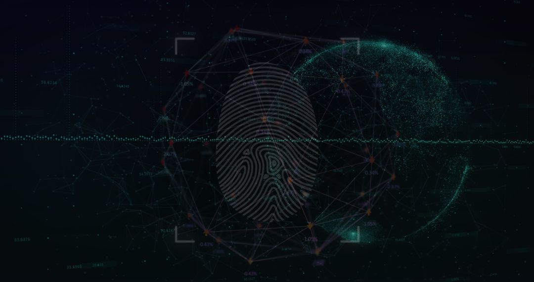 Futuristic Biometric Fingerprint Scanning Technology
