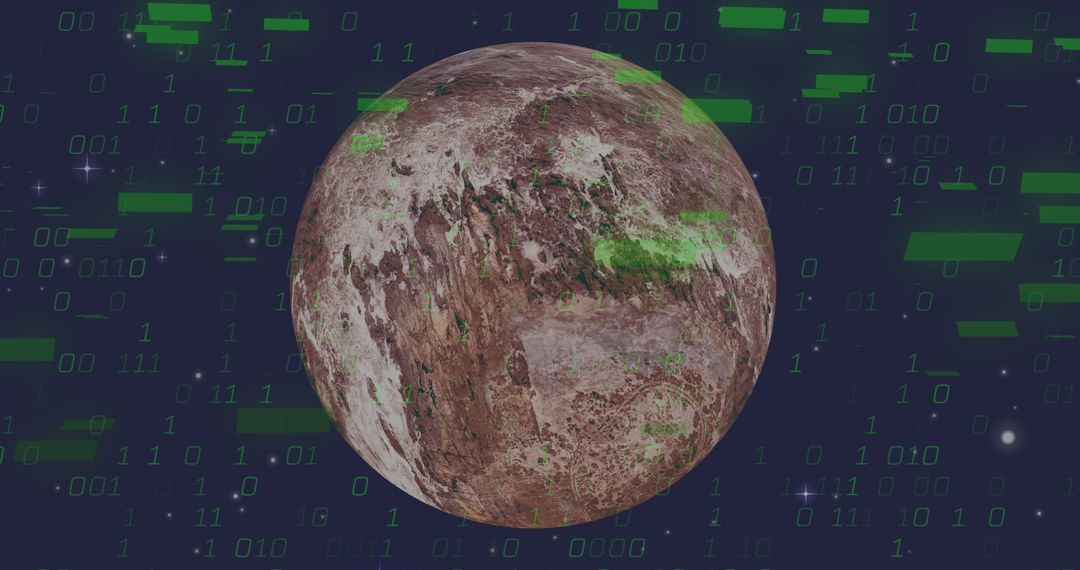 Digital Data Processing Around Planet Earth