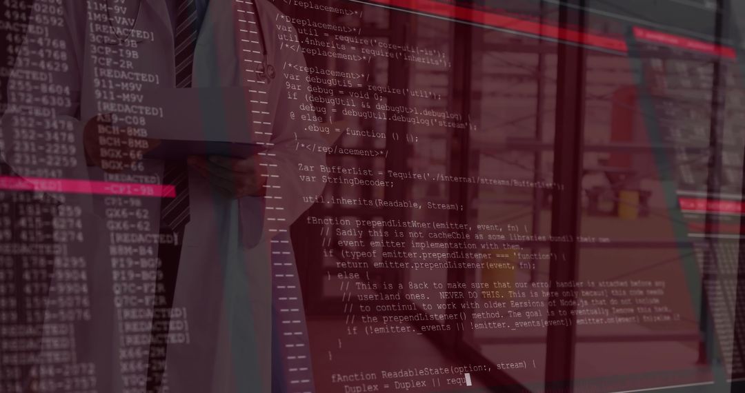 Professional Monitoring Coding in Modern Office Environment