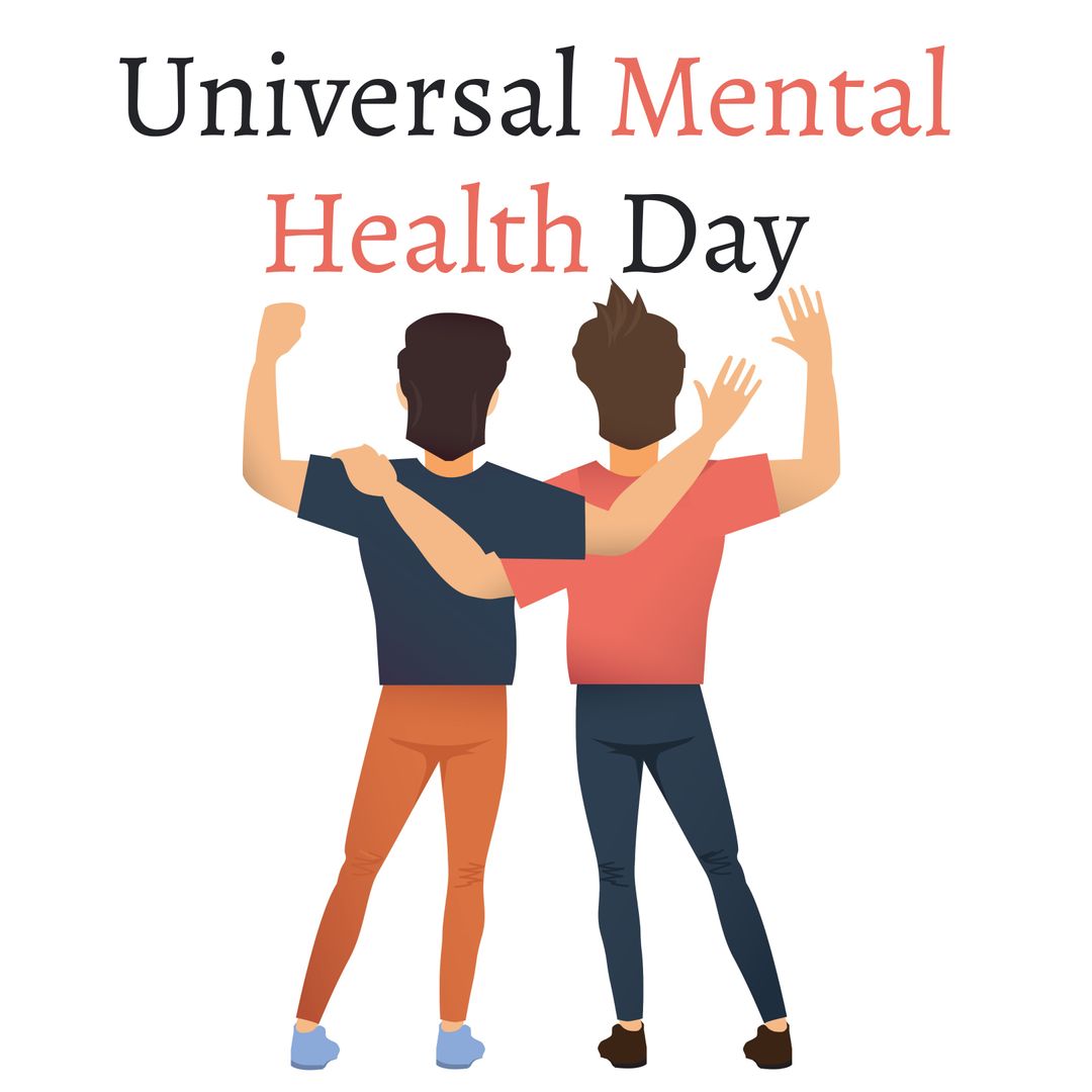 Unity and Support on Universal Mental Health Day - Download Free Stock Images Pikwizard.com