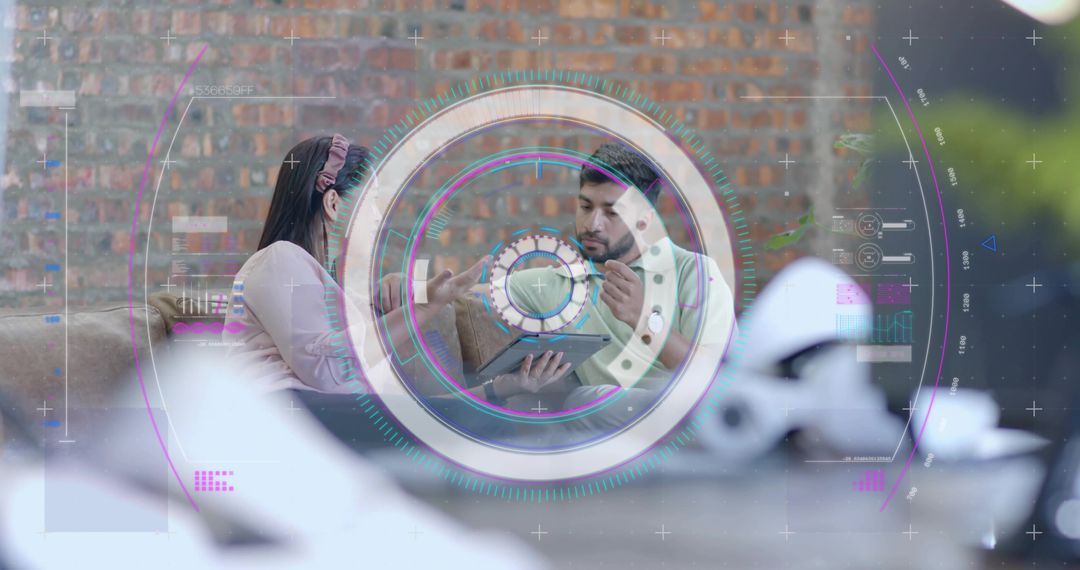 Intercultural Team Collaborating on Technology Project