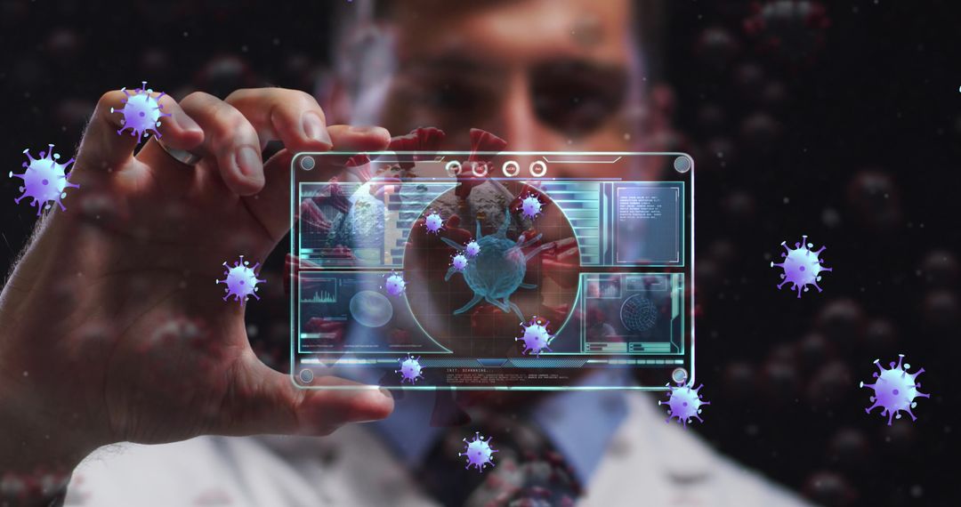 Innovative Medical Research with Holographic Interface