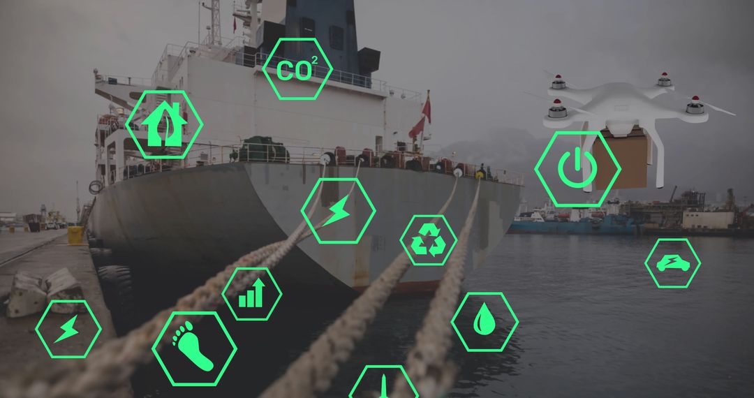 Eco-Friendly Innovations in Maritime Shipping with Drone Technology