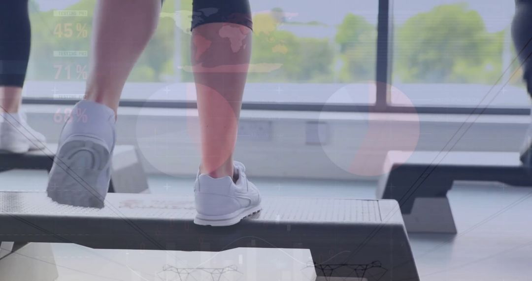 Integrated Fitness and Data Visualization Concept