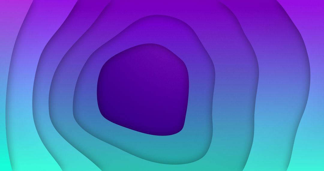 Abstract Layered Organic Pattern with Gradient Tones