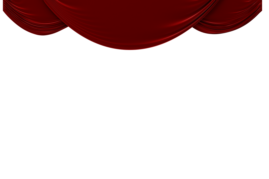 High-quality Red Curtain Drapes on Transparent Background for Elegant Design Use - Download Free Stock Images Pikwizard.com