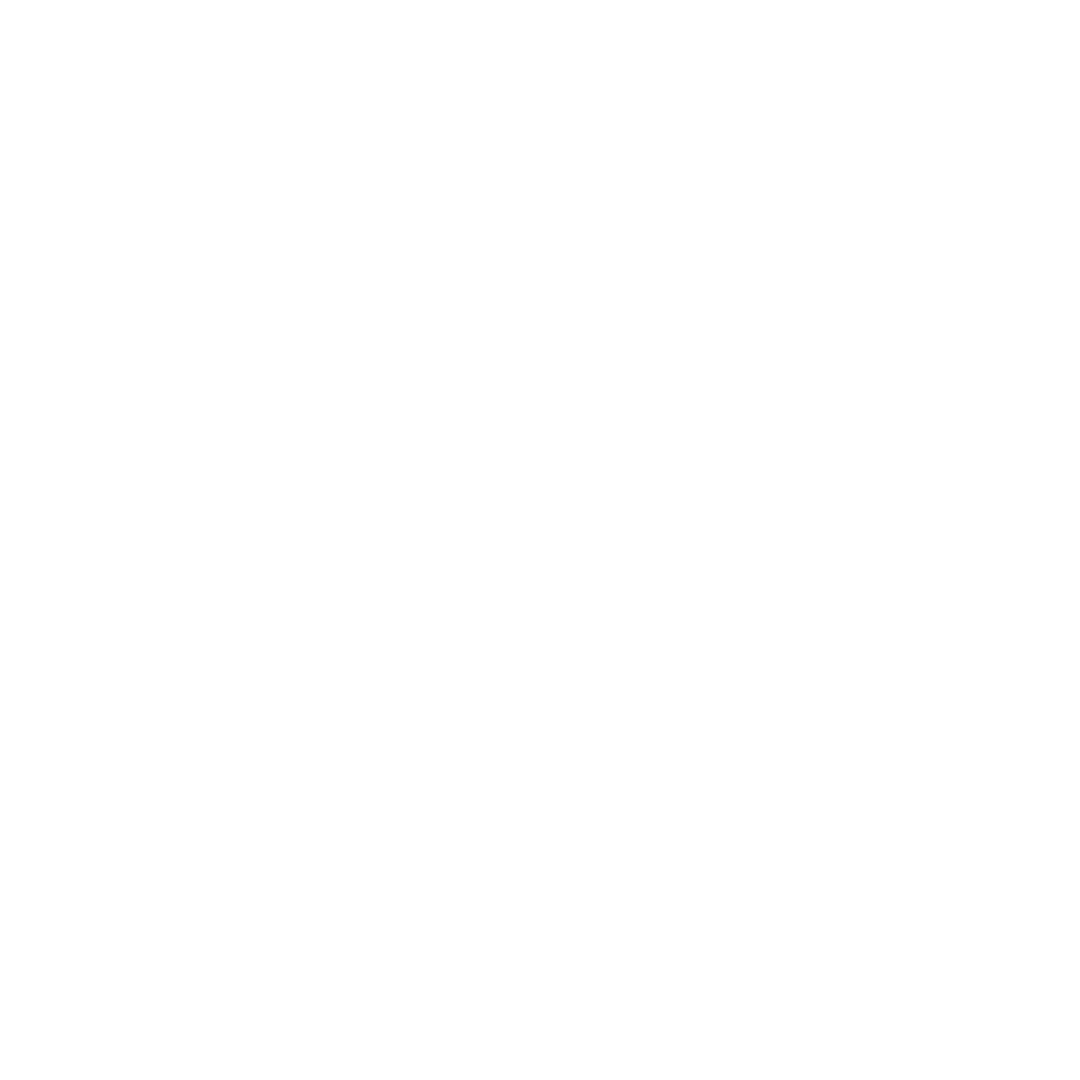 Crossing White Arrows on Transparent Background