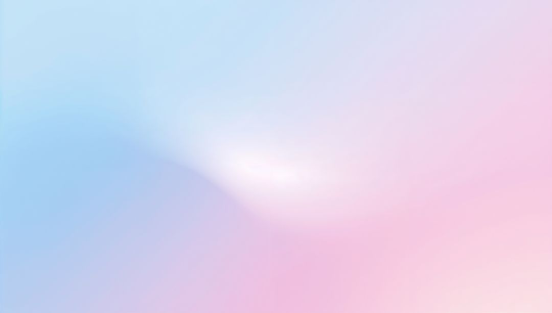 Pastel Gradient Background Glowing Soft Central Light for Calm Design and Web Hero