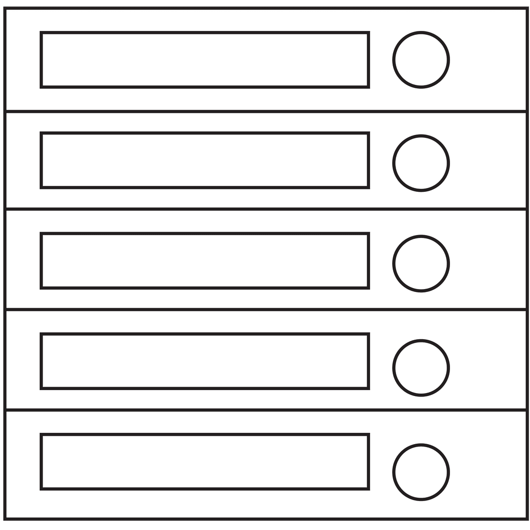 Abstract Shapes Illustration on Transparent Background