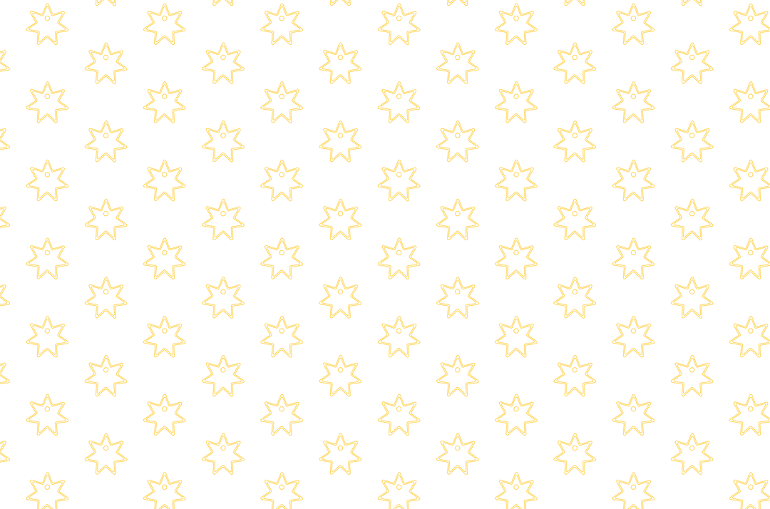 Yellow Geometric Pattern on Transparent Background Illustration