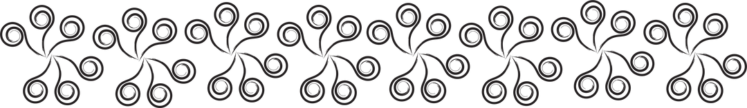 Black Spiral Shapes Vector Pattern on Transparent Background - Download Free Stock Images Pikwizard.com