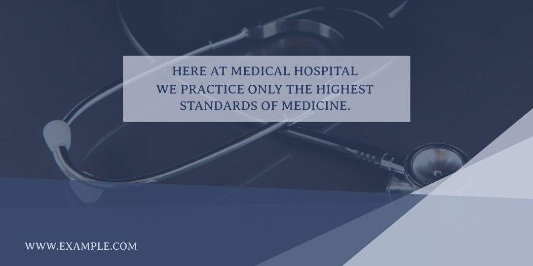 Medical professionalism highlighted by stethoscope