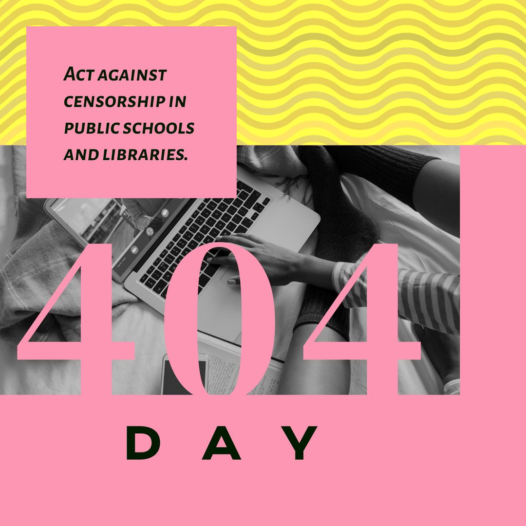 Empowering Change on 404 Day Against Censorship and Advocacy - Download Free Stock Templates Pikwizard.com