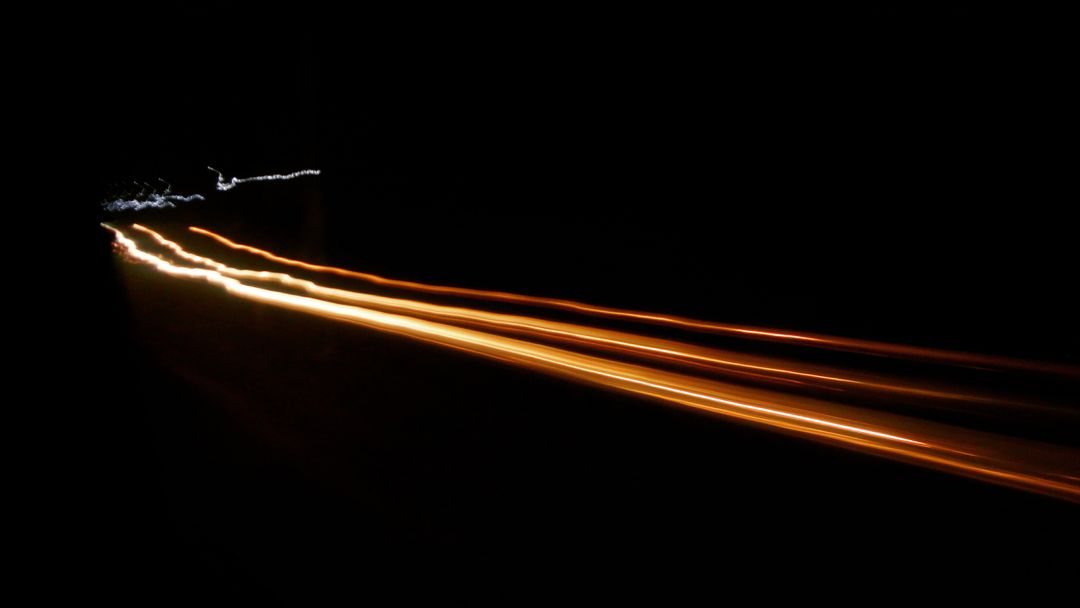 Long Exposure Light Trails in Darkness - Free Images, Stock Photos and Pictures on Pikwizard.com