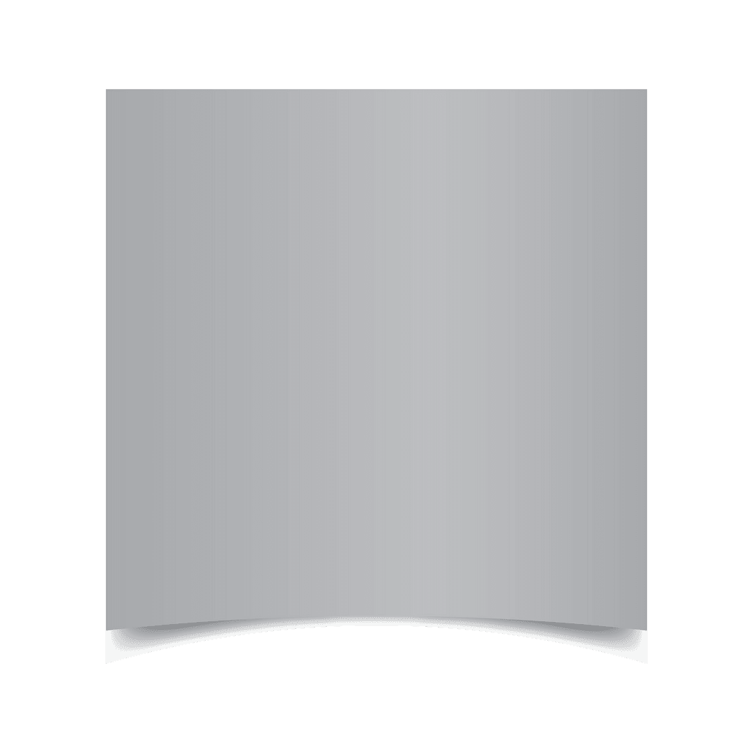 Transparent Gray Sheet with Copy Space on Light Background
