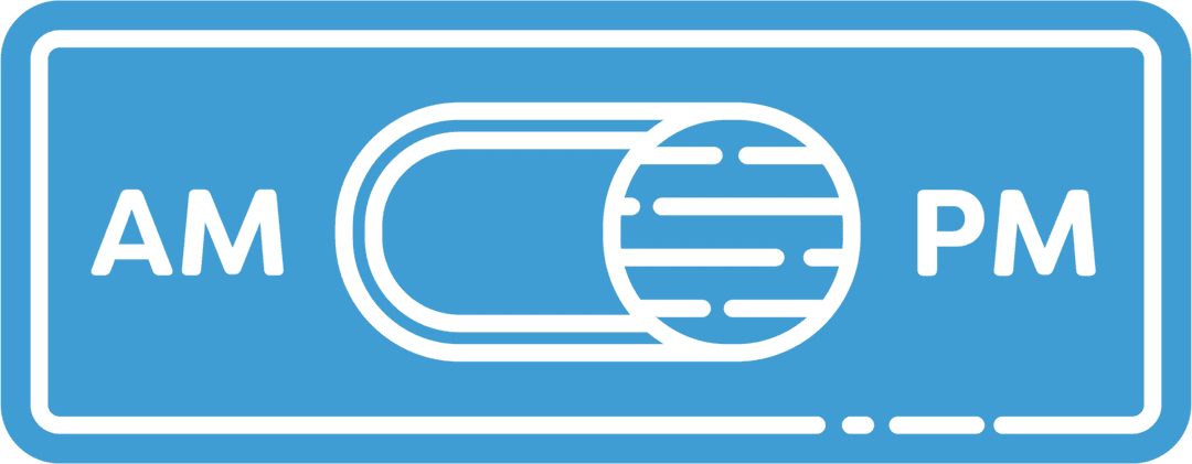 Transparent PNG Illustration of AM PM Switch Button