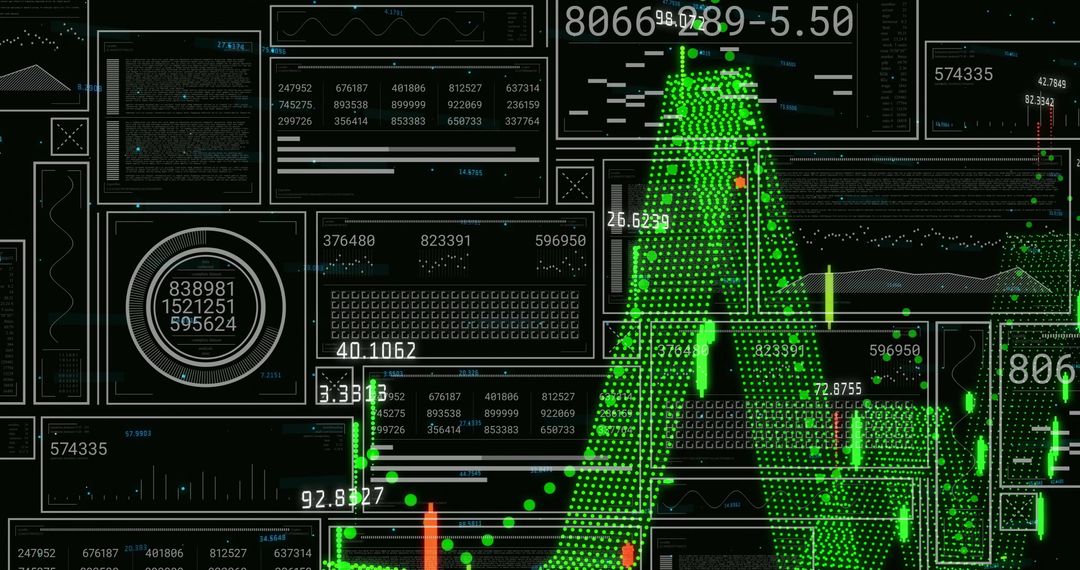 Abstract Data Processing with Digital Graphs and Charts
