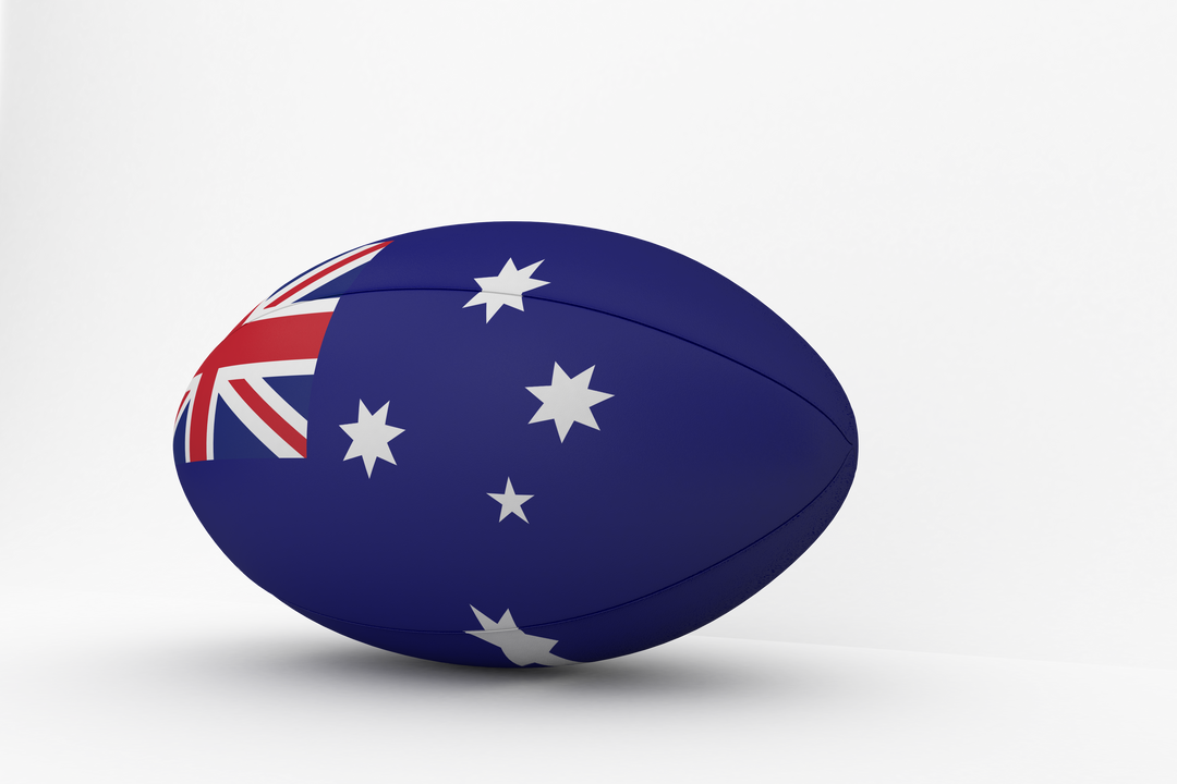 Transparent Background Australian Flag Rugby Ball Isolated - Download Free Stock Images Pikwizard.com