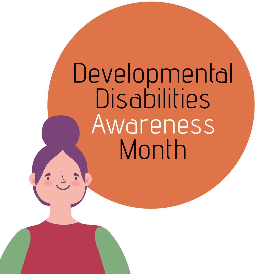 Inclusivity Graphic for Developmental Disabilities Awareness