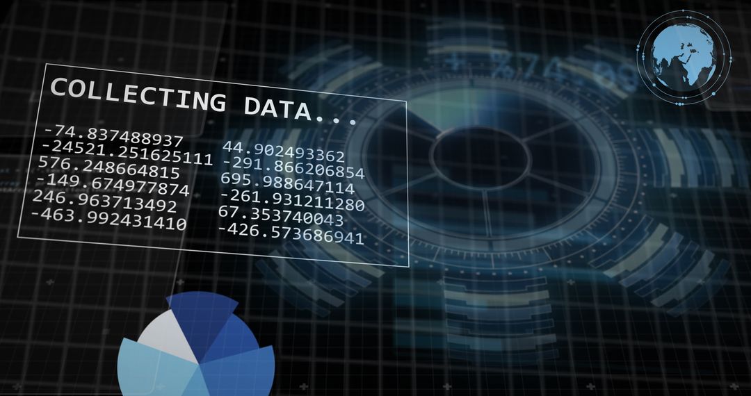 Digital Data Processing with Global Connections and Statistics