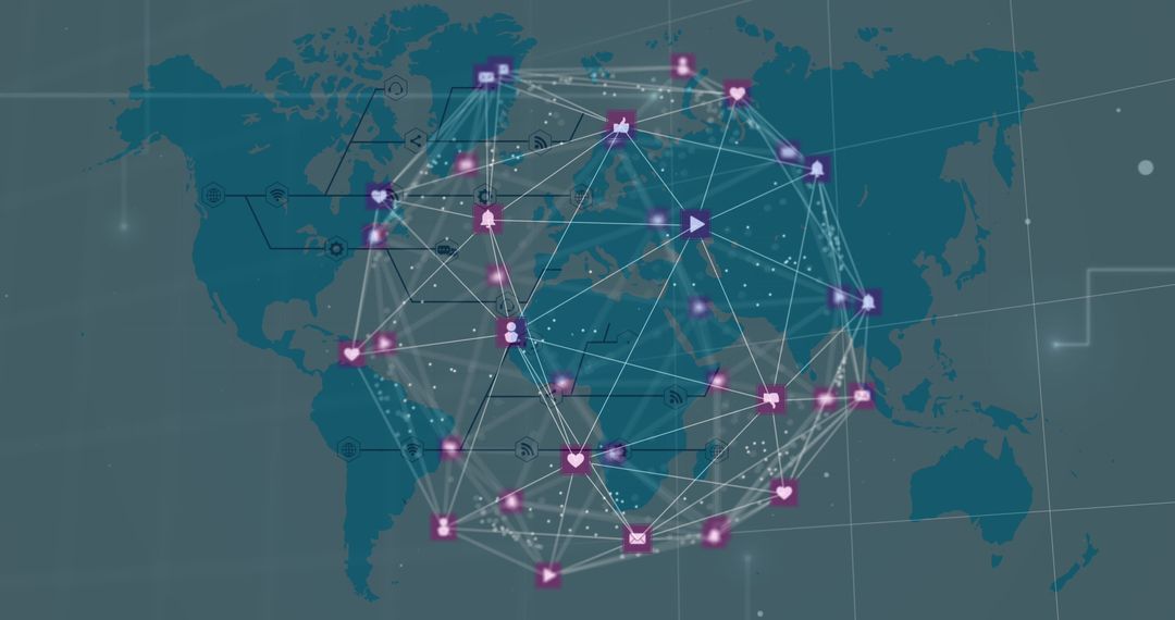 Digital Connections Animating Global Network Infrastructure