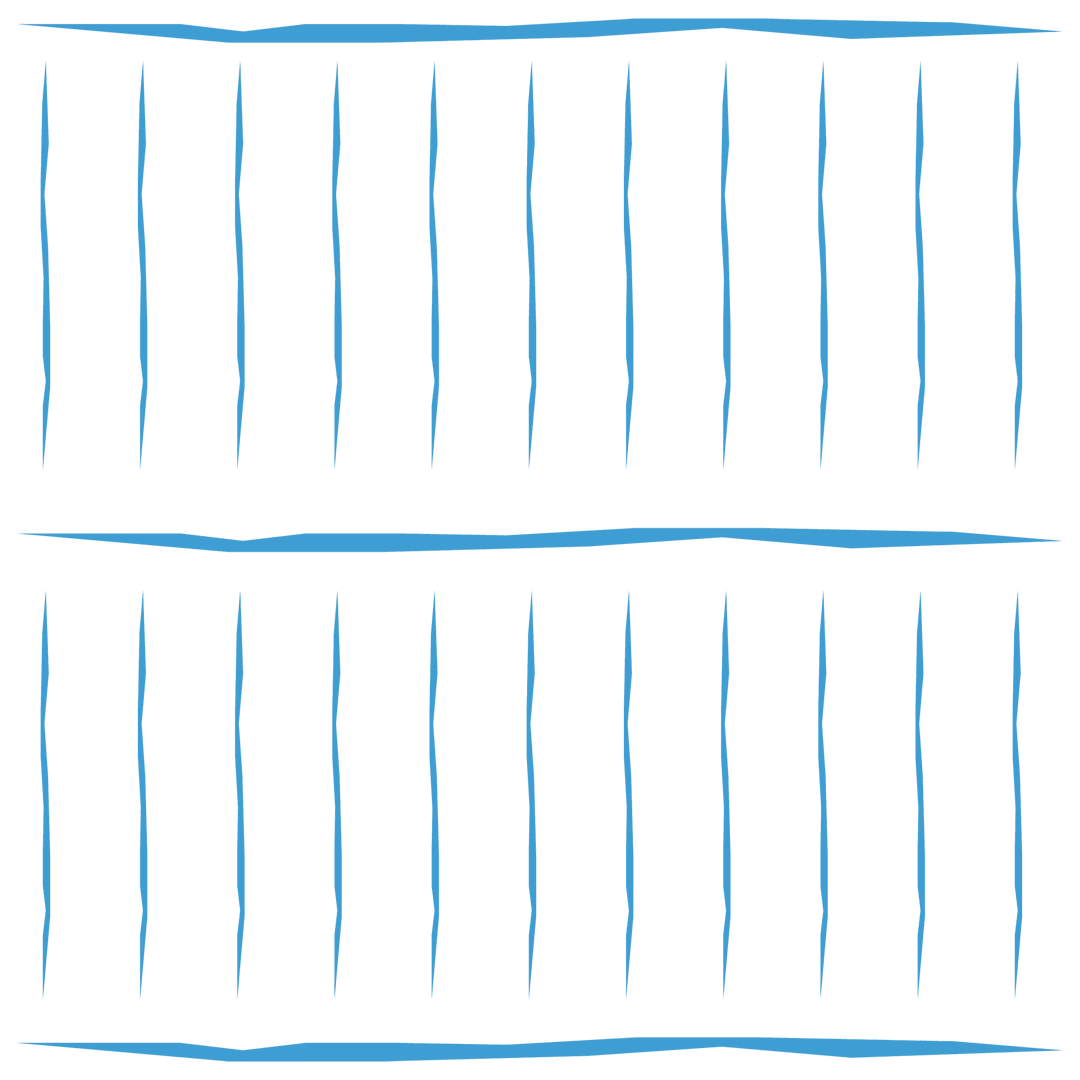 Abstract Transparent Blue Vertical Lines on Isolated Background