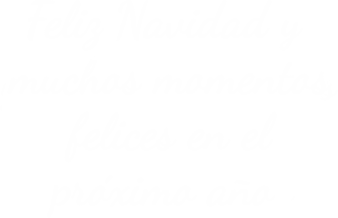 Transparent Christmas Greeting Feliz Navidad Vector Lettering