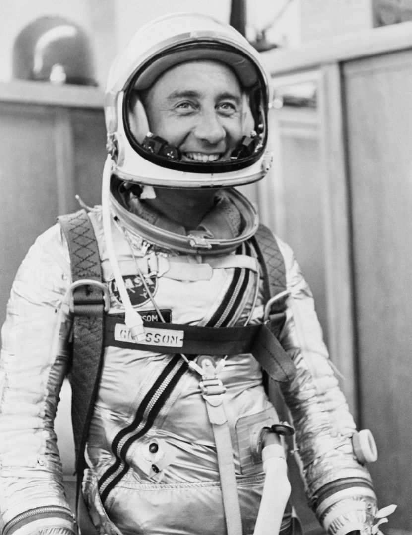 Astronaut Grissom dons spacesuit for Mercury-Redstone 4 mission - Free Images, Stock Photos and Pictures on Pikwizard.com