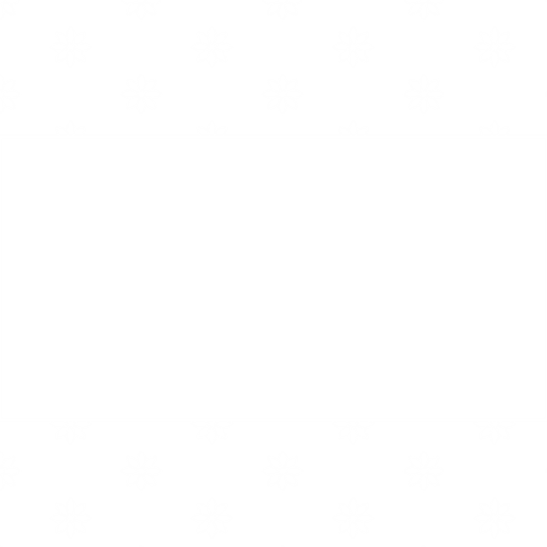 Transparent Black Floral Pattern with Rectangular Frame