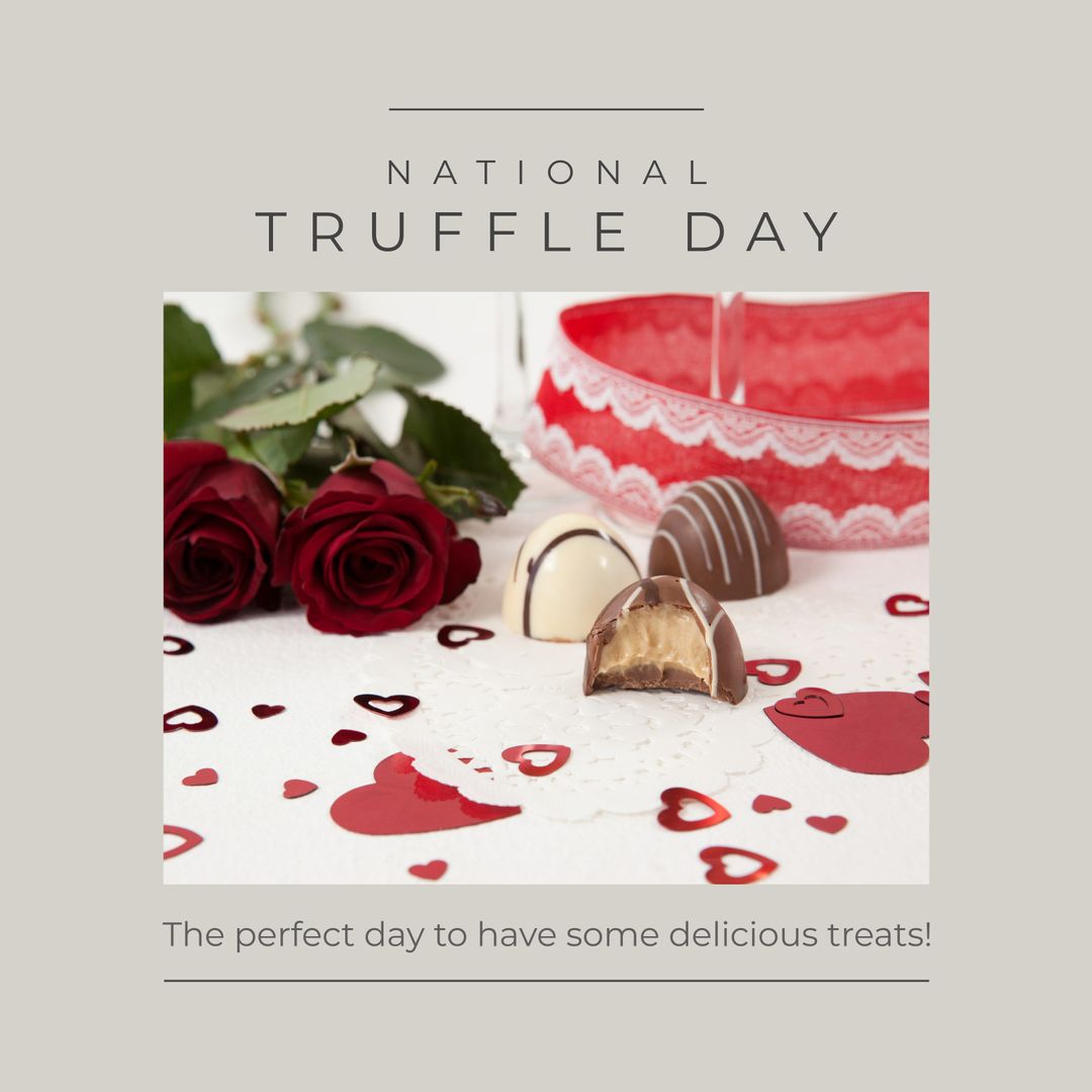 Celebrating National Truffle Day with Gourmet Chocolates and Roses